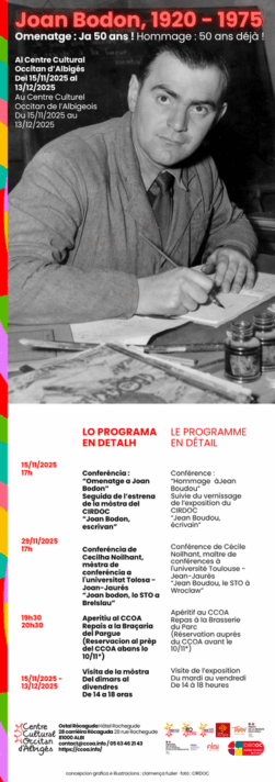 Omenatge a Joan Bodon