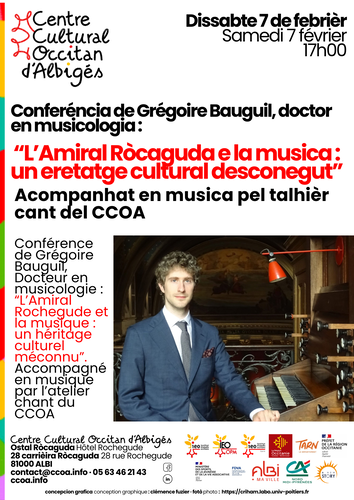 L’Amiral de Ròcaguda e la musica : un eretatge cultural desconegut